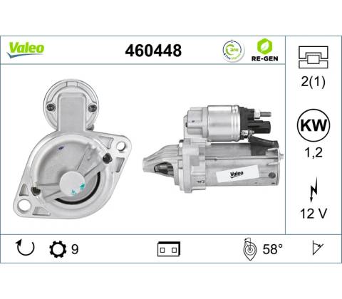 Štartér VALEO 460448