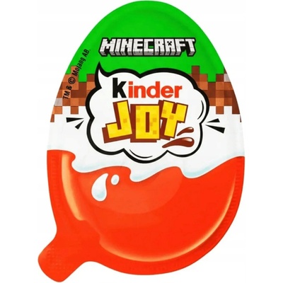 Kinder Joy Minecraft Vajíčko s překvapením 20 g