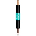 NYX Professional Makeup Wonder Stick Dual Face Lift двустранна контурираща писалка цвят 01 Fair 2x4 гр