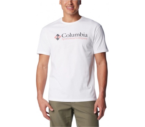Columbia CSC Basic Logo Tee biele