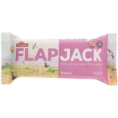 Wholebake Flapjack ovesný bezlepkový Pekanový ořech 80 g