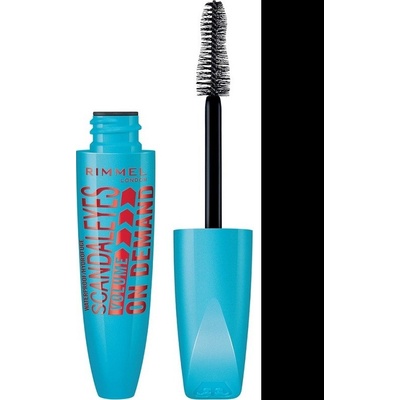 Rimmel Voděodolná objemová řasenka Scandaleyes Volume on Demand Black 12 ml