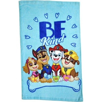 Setino dětský ručník 30 x 50 cm Paw Patrol světle modrý