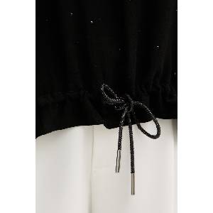 Silvian Heach блуза дамски с вискоза TIBBIG (GPP26229BL)