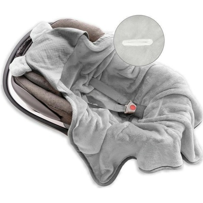 BabyMatex Deka s kapucí Koala Muslin