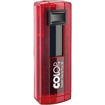 Печат джобен правоъгълен Colop PS Plus 30 Червен (1924057-07-1010130032)