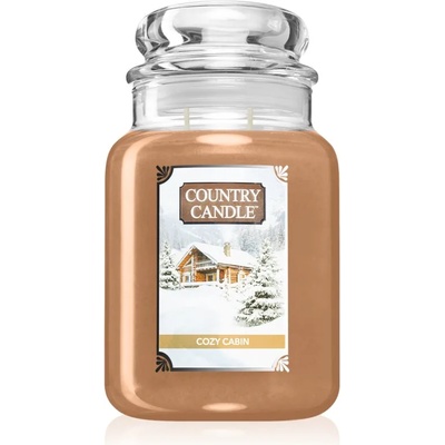 The Country Candle Company Cozy Cabin ароматна свещ 680 гр