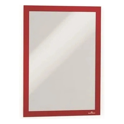 DURABLE Informačný panel, A4, samolepiaci, DURABLE "DURAFRAME", červená