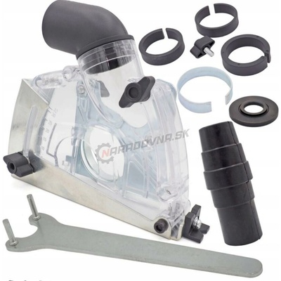 Odsávací kryt na uhlovú brúsku 115-125mm - GEKO G80257