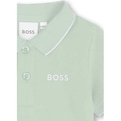 HUGO BOSS Детска памучна тениска с яка boss (j52713.74.81)