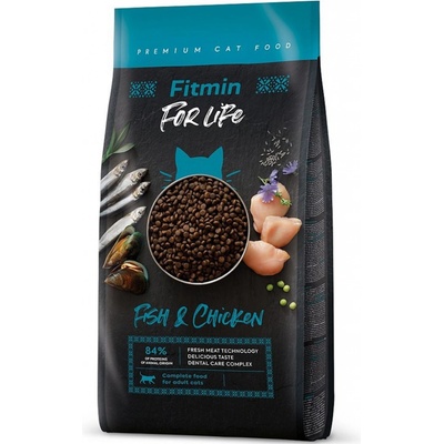 Fitmin cat For Life Adult Fish and Chicken 8 kg