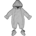 Mayoral Зимен космонавт за новородено момче в светлосив цвят с бродирани животни Mayoral
