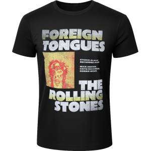 NNM мъжка тениска The Rolling Stones - Foreign Tongues Studio Album - Black - 52311200
