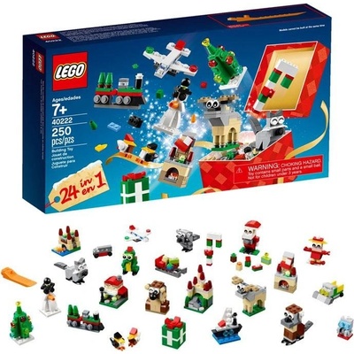 LEGO® 40222 Vánoční stavění 24 v 1