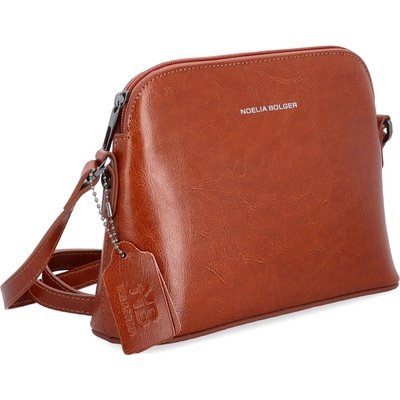 Noelia Bolger kabelka crossbody koňaková NB 0080 KO