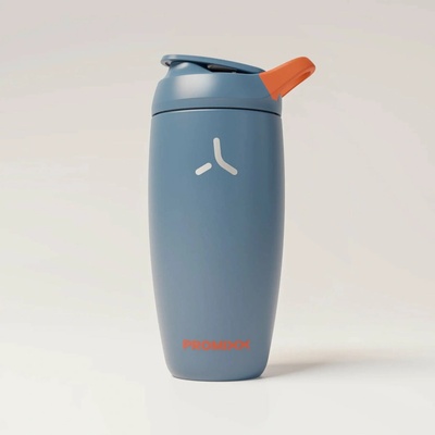 PROMiXX PURSUIT Insulated Performance Shaker 550 ml – nerezový termo šejkr Objem: 550 ml, Barva: Midnight Blue & Burnt Orange