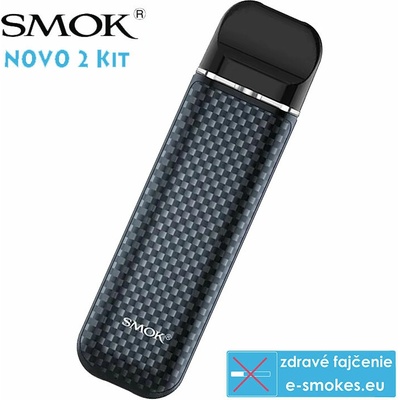 Smoktech NOVO 2 elektronická cigareta 800 mAh Black Carbon Fiber 1 ks