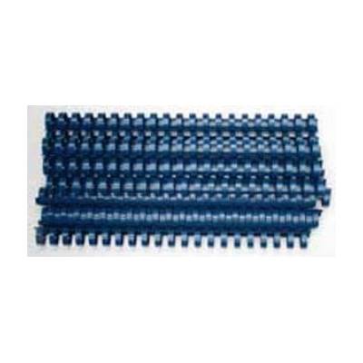 Plast.hrebeň 19mm/121-150l modrý (bal=100ks)