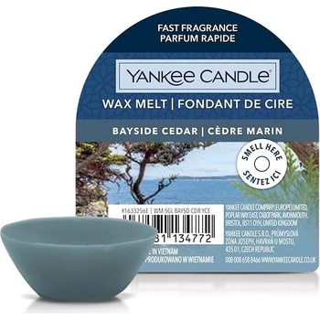 Yankee Candle Bayside Cedar vonný vosk do aromalampy 22 g