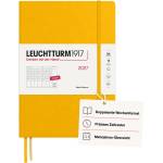 Leuchtturm1917 Weekly Planner 2027 Composition (B5) - English, Sunflower, 254 x 178 mm, January-December (12 months), weekly overview with hourly grid 7: 00-22: 00 per column, hardcover, 80 g/m2 paper - 400310 (4003