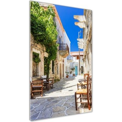 Vertikálny fotoobraz na skle Ostrov Naxos Grécko 50x100 cm