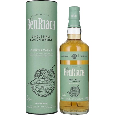 BenRiach Quarter Casks 46% 0,7 l (tuba)