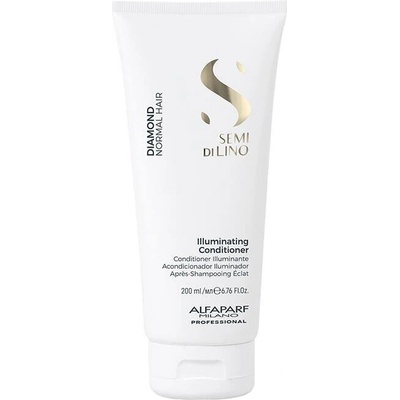 ALFAPARF Milano Балсам с ленено семе за диамантен блясък alfaparf illuminating conditioner 200 мл