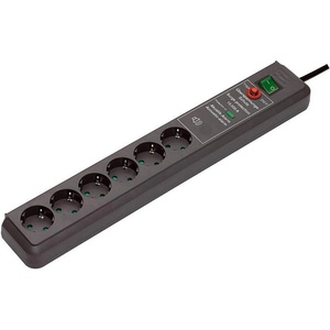 brennenstuhl Secure-Tec 6 Plug 3 m Switch (1159540376)