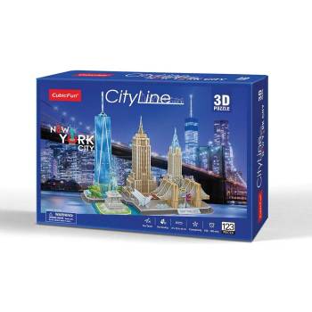 CubicFun 3D Пъзел CITY LINE NEW YORK CITY (1004419F)