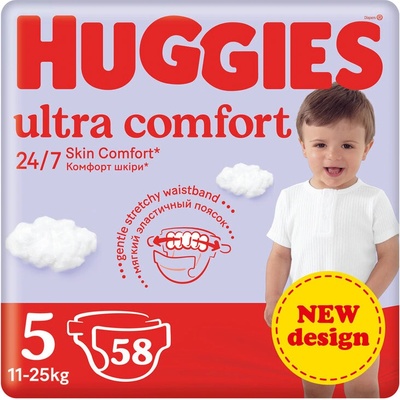 Huggies Ultra Comfort Jumbo 3 5-8 kg 58 ks
