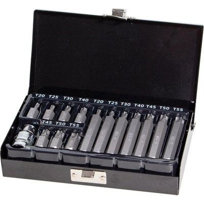 Sada bitů Proteco Torx 10 mm, 15 ks