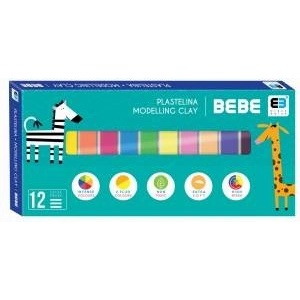 Interdruk Plasticine 12 col. BB Kids