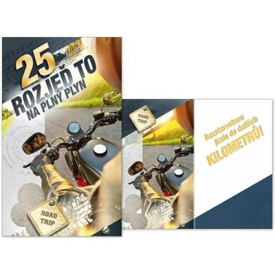 MFP paper s.r.o. Přání k 25. narozeninám Road trip