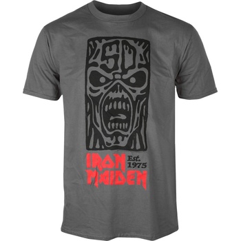 Low frequency Мъжка тениска Iron Maiden - STAMP LOGO - LOW FREQUENCY - IM028TS