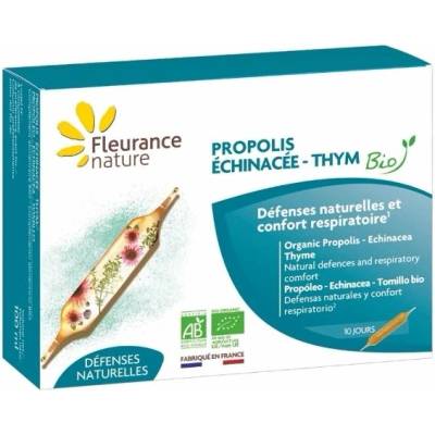 Fleurance Nature Био прополис, ехинацея и мащерка, 10 ампули, Fleurance Nature (181303 (04130) FN)