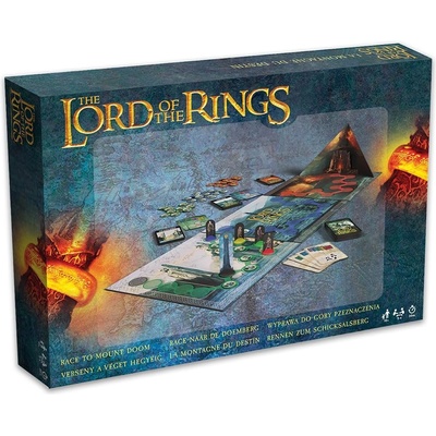 Cartamundi Настолна игра Lord of the Rings: Race to Mount Doom - Семейна