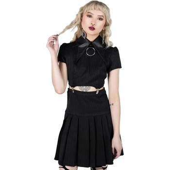 Image 1 of KILLSTAR дамска рокля KILLSTAR - Darita Suspender - Pinstripe - KSRA003347