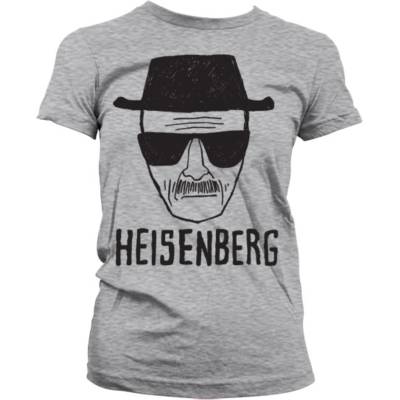 HYBRIS дамска тениска Breaking Bad - Heisenberg Sketch Heather - Grey - HYBRIS - SP-5-BRB004-H42-11-HG