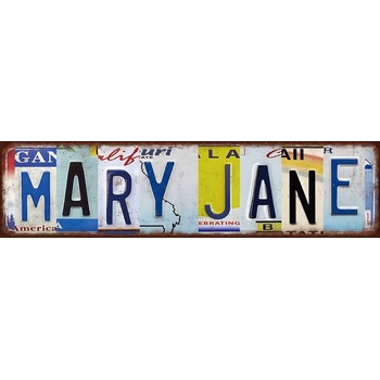 Ceduľa Mary Jane