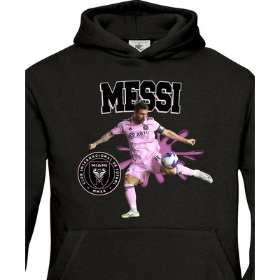 Dětská mikina Lionel Messi černá