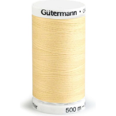 Polyesterové nitě návin 500 m Gütermann Cloud Cream 1 ks