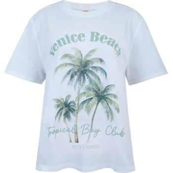 Image 1 of SoulCal Тениска SoulCal Women's Oversized Graphic T-Shirt - Palm Tree