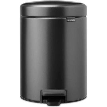 Image 1 of Brabantia 5 л цвят уверено сиво кош за смет с педал Brabantia от серия NEWICON