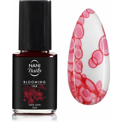 NANI zdobiaci lak Blooming INK 12 ml Lava Love