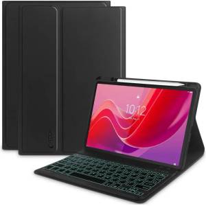 Tech-Protect Калъф с клавиатура Tech-Protect SC Pen за Lenovo Tab M11 11"" TB-330, ч (5906203691753)