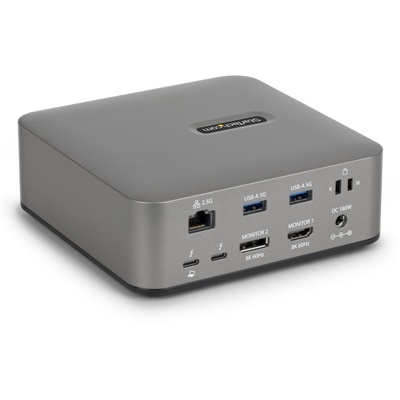 StarTech StarTech. com 215UE-TB5USB4DOCK докинг станция Жичен Thunderbolt 5 Сив (215UE-TB5USB4DOCK)