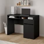  Бюро Function Plus с врата и чекмедже Черен мат