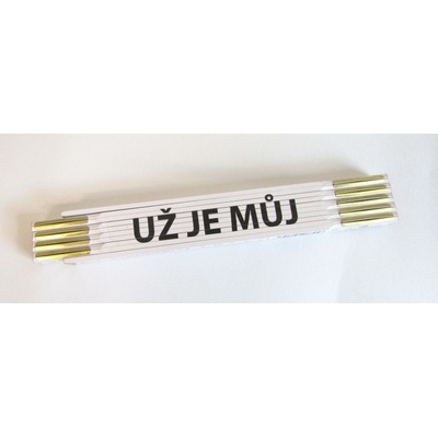 Levior Skládací 2m Už JE MůJ PROFI,bílý,dřevo