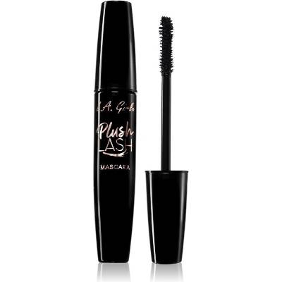 L.A. Girl Cosmetics Plush Lash řasenka pro objem a natočení řas Blackest Black 10 g