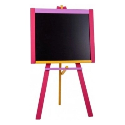 Tabule stojanová ružová sololit dřevěná 100x56cm